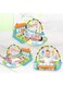 Baby Gym Play Mat with Piano Keyboard Educational Rack Crawling Mat
