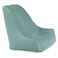 In House Harvey Velvet Bean Bag Chair - Large - Light Turquoise