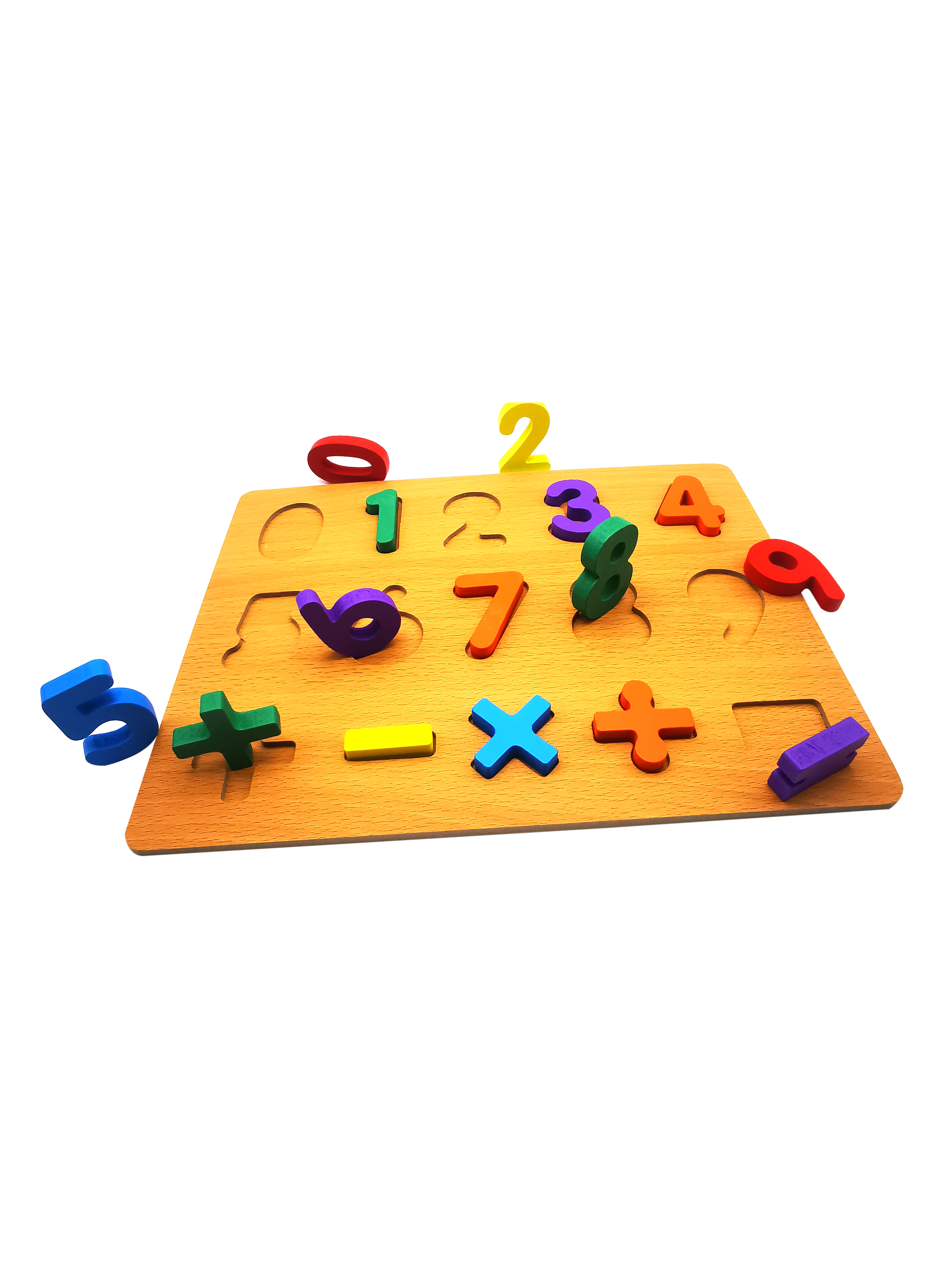 Wooden Toy basic Math Game Educational Toy Puzzle