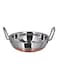 Royalford Kadai Copper Bottom And Stainless Steel Handle Silver 21cm