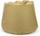 Luxe Decora Fabric Bean Bag With Filling (M, Beige)