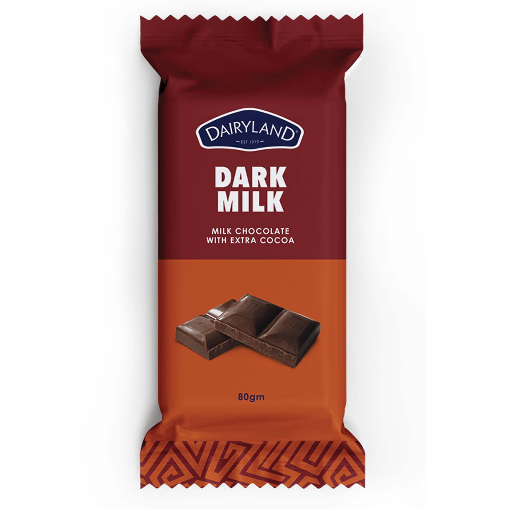 Dairyland Dark Milk Chocolate Bar 80G