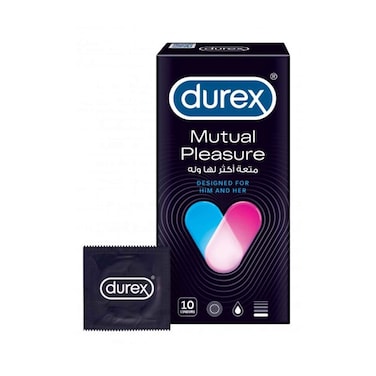 Durex Mutual Pleasure Condoms 10 pieces