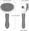 Pet Cat Brush for Shedding and Grooming, Dog Hair Removal Brush, Pet Groomer Shedding Grooming Tools Combs Rakes, Cats Brush for Short or Long Haired Removes Loose Hair &amp; Tangles