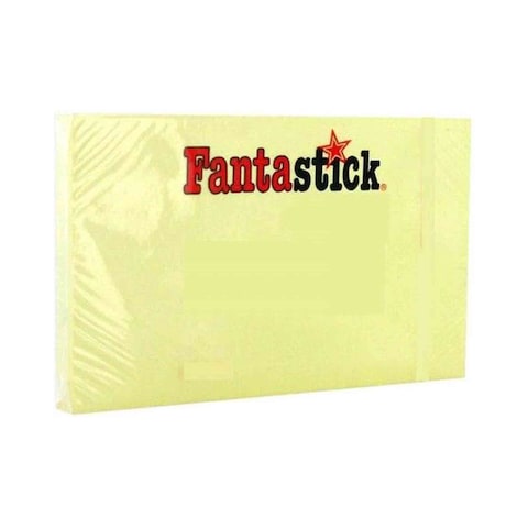 Fantastick Sticky Notes Yellow 3x4inch 100 PCS