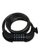 Generic - 5 Digit Bicycle Security Code Lock Cable Normalmillimeter
