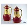 Home Maker Vacuum Flask Set WG-MDRDG Dark Red And Gold 750ml+1L 2 PCS