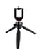 Yunteng - Portable Telephone Camera Tripod With Clip Stand Black