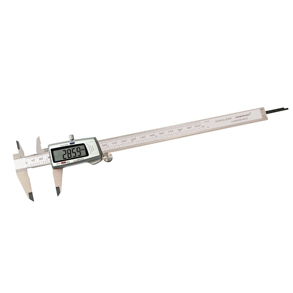Buy Silverline Digital Vernier Caliper 200mm Online | Carrefour UAE