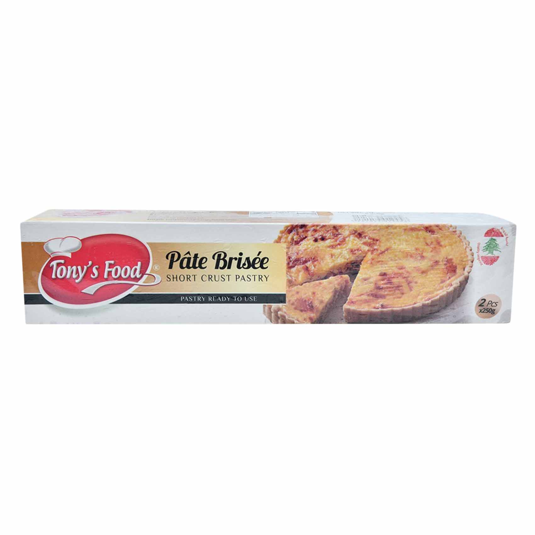 Tony&#39;s Food Pate Brisee Pastry 500g