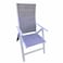 WHITE &amp; GREY COLOR TEXILENCE FOLDING CHAIR