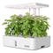 iDoo 12Pods Hydroponics Growing System, Indoor Herb Garden With Led Grow Light, Built-In Fan, Automatic Timer, Smart Garden Germination Kit, Adjustable Height Up To 11.3&quot; For Home &amp; Office - White