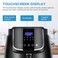 Midea 3.5L Air Fryer 1500W With Dual Cyclone Rapid Hot Air Technology For Frying, Grilling, Broiling, Roasting, Baking &amp; Toasting, Timer Up To 60 Minutes &amp; Temperature Control Up To 200&deg;C, MFCN35C2