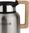 Royalford Stainless Steel Vacuum Jug With Wooden Handle, 1L, Rf10169 Thermal Insulated Airpot Keep Drinks Hot &amp; Cold Up To Hours Portable &amp; Leak Proof Thermal Flask, Multicolor