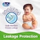 Fine Double Lock Baby Diapers Large Size 4 7-14kg Mega Pack 74 Diapers
