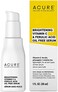 Acure Brightening Vitamin C &amp; Ferulic Acid Serum, Oil Free, 100% Vegan, For Brighter Appearance, Shine Bright With Pineapple Extract &amp; Matcha Tea, All Skin Types, 1 Fl OZ (Packaging May Vary)