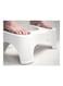 Generic Toilet Foot Stool White 9Inch