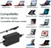 Ntech Surface Pro Charger Btbsz 44W 15V 2.58A Power Supply Compatible With Surface Pro 6 Pro 5 Pro 4 Pro 3 Surface Laptop &amp; Surface Go &amp; Surface Book With USB Charging Port
