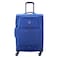 Delsey Optimax Lite 4-Wheel Soft Casing Luggage Trolley Blue 70cm
