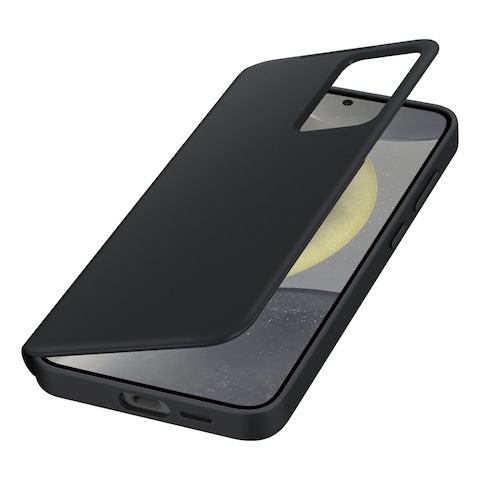 Samsung Smart View Wallet Case Cover for Galaxy S24+ Black