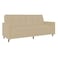 In House Leen 2 In 1 Sofabed Velvet Upholstered - Light Beige