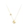 Aiwanto Necklace Butterfly Pattern Necklace Simple Gold Necklace Beautiful Gift Womens Girls Necklace