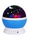 Generic Rotary Flashing Star Moon Projector Night Light