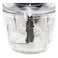 MyChoice Single Speed Mini Chopper MCG-295, Silver and Black, 2L