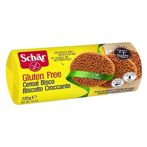 Dr Schar Gluten Free Cereal Bisco Biscuit 220g