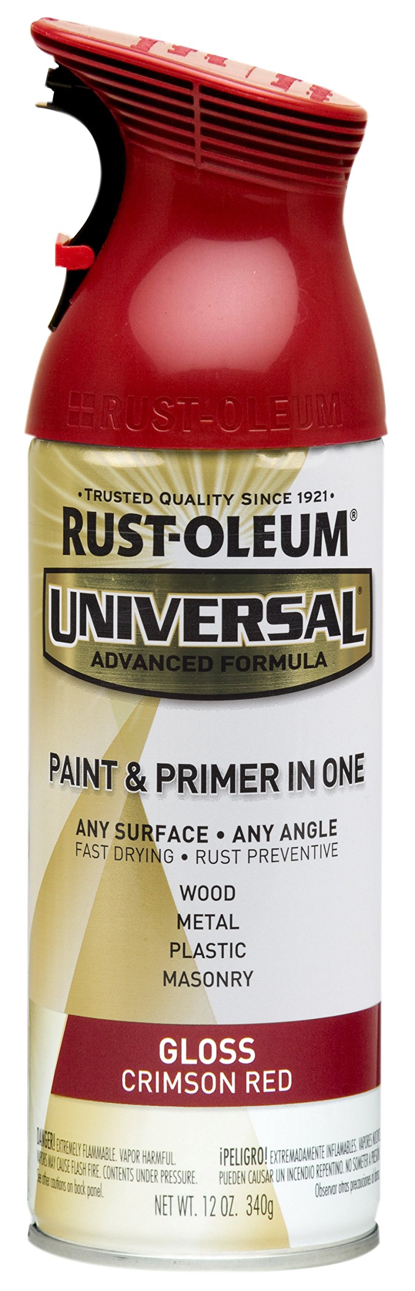 Buy Rust-Oleum Universal Gloss CRIMSON Red 340ml Online | Carrefour UAE