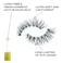 Eylure Eyelashes Style 3/4 Length No. 031 Naturals Feel