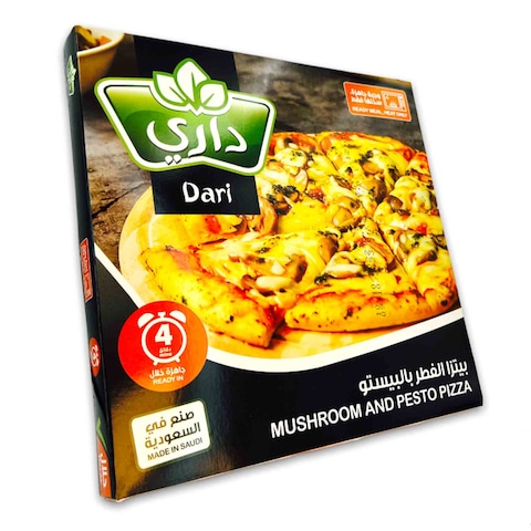 Dari Mushroom And Pesto Pizza 400g