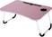 Datazone Laptop Desk, Adjustable Table With Stand For Notebook, Ipad, Tablets, Cup Holder With Small Drawer For Easy Access To Your Important Needs Dz-Tp004 (Pink)