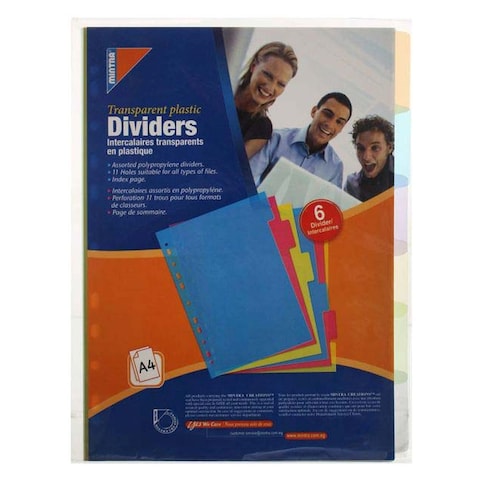 Mintra Notebook Dividers - 6 Dividers