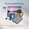 Promate USB-C to HDMI Adapter, Ultra HD 4k 60hz Type-C to HDMI Adapter Converter with Dual HDMI Ports, Compact Travel-Friendly Design for MacBook Pro, iPad Air, Samsung Galaxy S22, MediaLink-H2