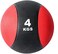 ULTIMAX Rubber Bounce Med Ball Medicine Balls-4Kg