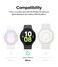 Ringke  - Samsung Galaxy Watch 5 44mm -  Air Sports+Bezel Combo Pack-  Black + 44-11