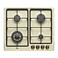 Teka EH 60 4G AI AL TR CI BG OB Gas hob with 4 burners and cast iron grids in 60 cm of butane g