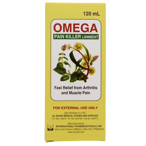 Omega Pain Killer Liniment 120ml