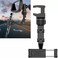 Car Mobile Phone Holder Universal Adjustable Navigation Rearview Mirror Mount Rotatable - Grey