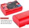DMK Power LP-E6 LP-E6N Battery 2395mAh &amp; Single Slot USB Battery Charger Compatible with Canon EOS R 60D 70D 80D 5D II 5D III 5D IV 5Ds 6D 6D Mark II 7D 7D Mark II C700 XC10 XC15 Cameras