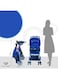 Moon Trek - One Fold Stroller -Persian Blue