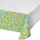Bubble Bath Plastic Tablecover Border Print 54in X 102in