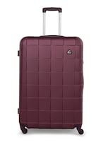 Buy Senator Travel Bag Suitcase A207 Hard Casing Extra Large Check-In Luggage Trolley 81cm Burgundy in UAE