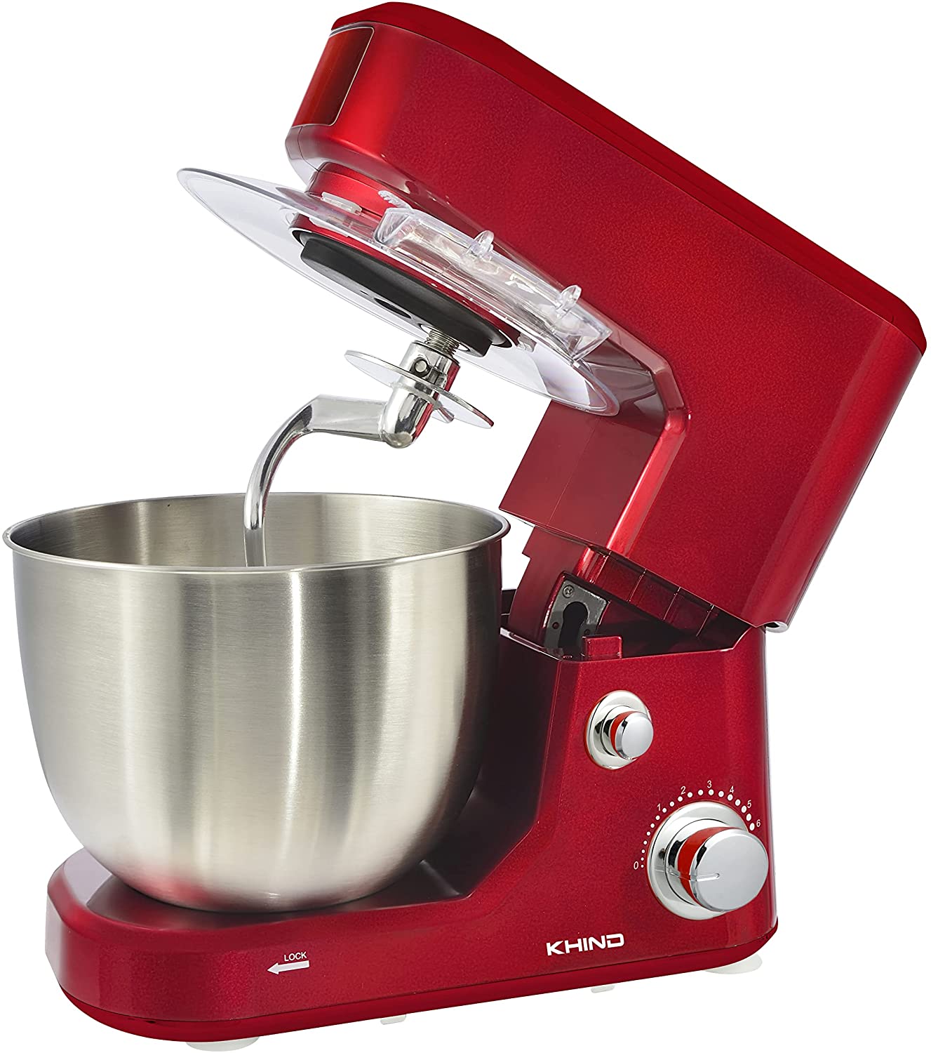 KHIND Stand Mixer SM506P Brand From Malaysia, 5Litres Capacity, 1000W