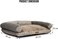 Orthopedic dog bed sofa with U-shaped bolster, Machine washable cover and nonskid bottom, Suitable for medium sized pets, Soft and comfortable dog bed 65 cm L (Khaki)