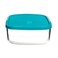 Bormioli Frigoverre Square Blue Lid 280CL