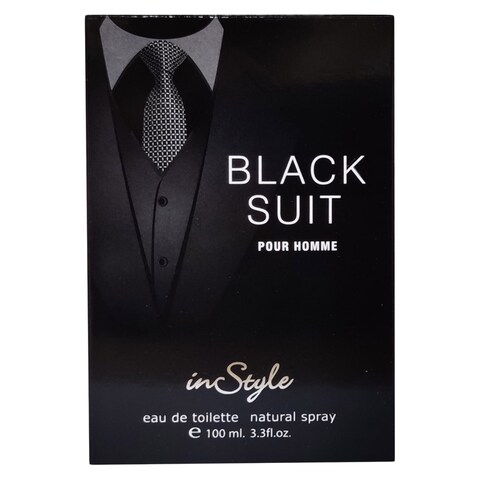 Instyle Perfume Black Suit M-100Ml