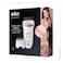 Braun Silk-Epil 9 Epilator with 4 Extra Shaver Heads 9720, White