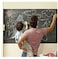 Generic 45X200cm Chalk Board Blackboard Stickers Removable Draw Decor Mural Decals Art Chalkboard Wall Sticker For Kids Rooms